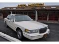 1997 Ivory Metallic Lincoln Town Car Signature  photo #39