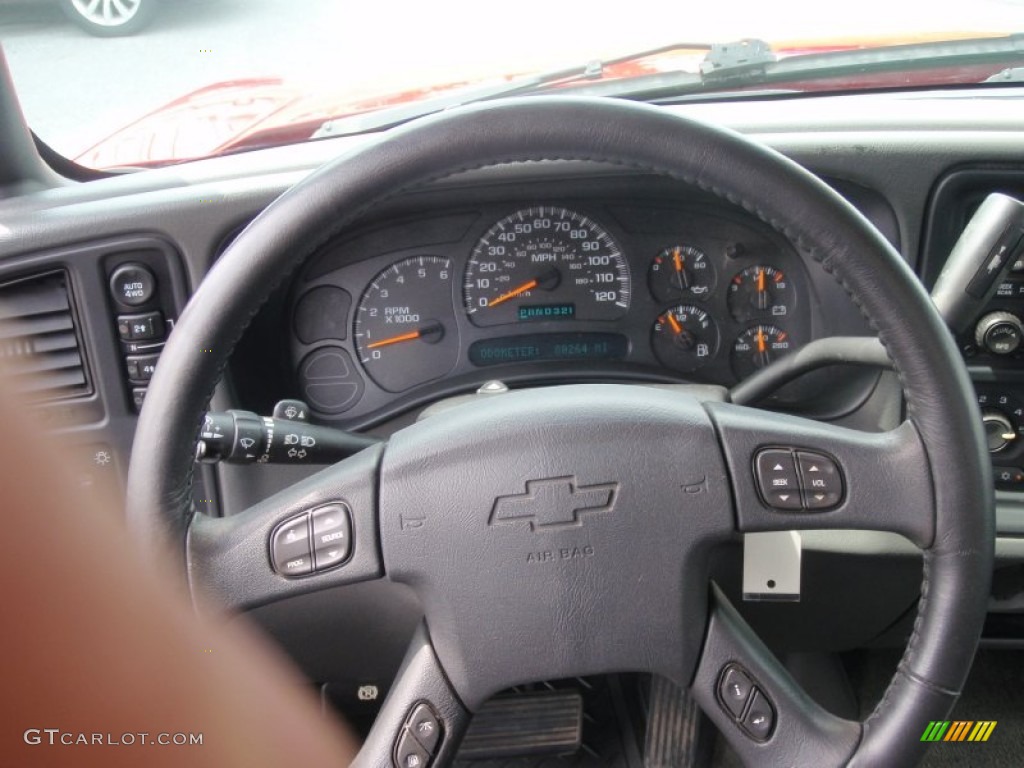 2005 Silverado 1500 Z71 Regular Cab 4x4 - Victory Red / Dark Charcoal photo #11