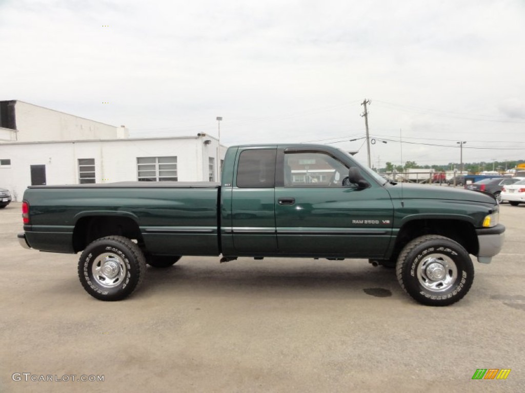 Emerald Green Pearl 1999 Dodge Ram 2500 SLT Extended Cab 4x4 Exterior Photo #50892001