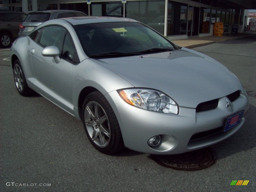 Liquid Silver Metallic 2008 Mitsubishi Eclipse GT Coupe Exterior Photo #50892022