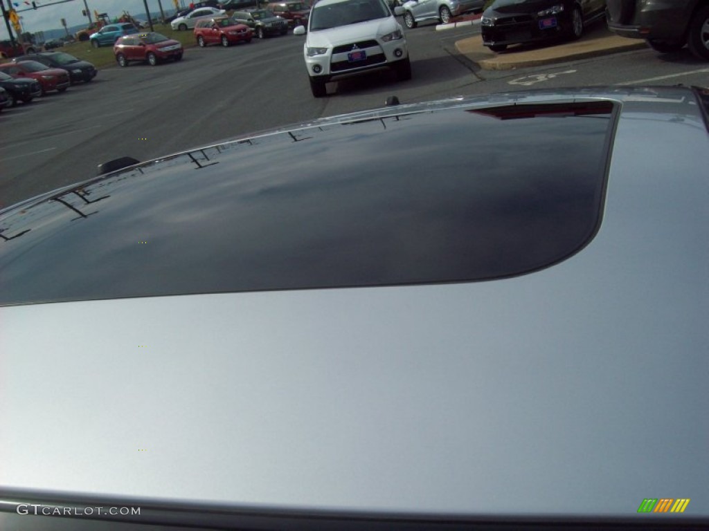 2008 Eclipse GT Coupe - Liquid Silver Metallic / Dark Charcoal photo #9