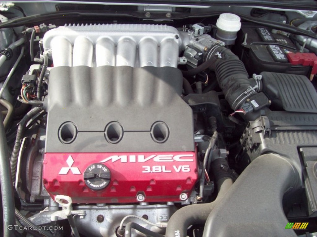 2008 Mitsubishi Eclipse GT Coupe 3.8 Liter SOHC 24 Valve MIVEC V6 Engine Photo #50892199