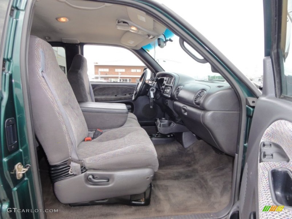 Mist Gray Interior 1999 Dodge Ram 2500 SLT Extended Cab 4x4 Photo #50892205