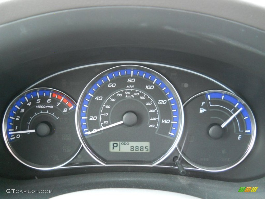 2010 Subaru Forester 2.5 X Limited Gauges Photo #50892319