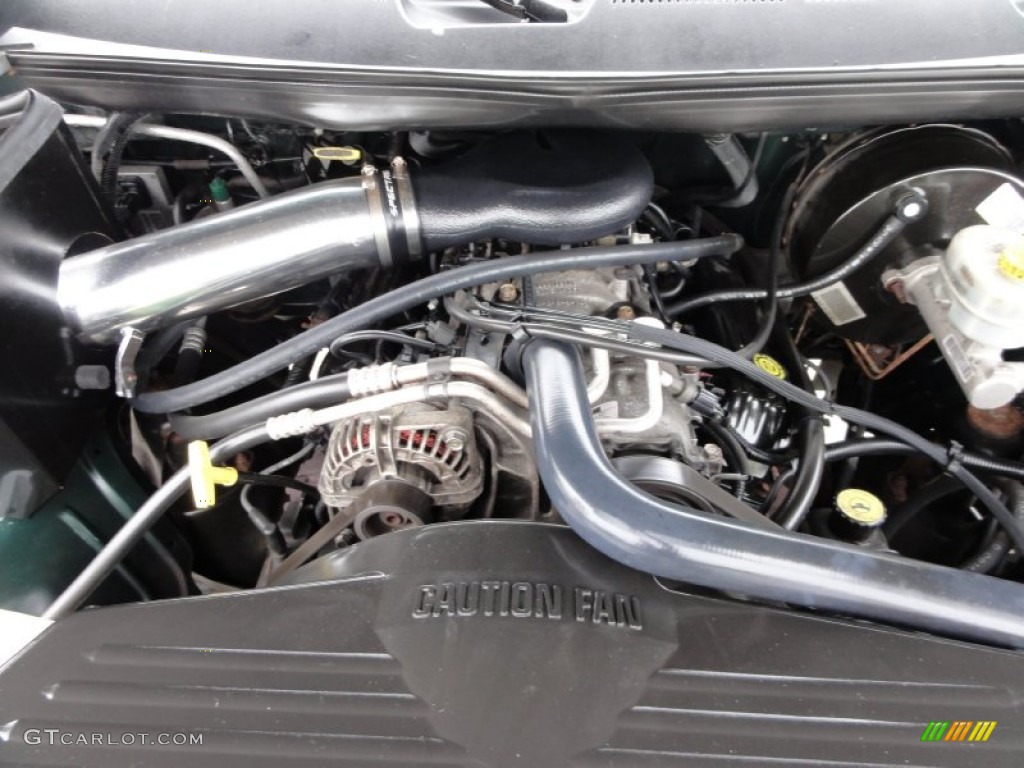 1999 Dodge Ram 2500 SLT Extended Cab 4x4 5.9 Liter OHV 16-Valve Magnum V8 Engine Photo #50892460