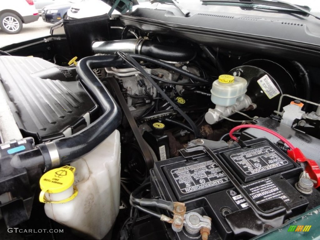1999 Dodge Ram 2500 SLT Extended Cab 4x4 5.9 Liter OHV 16-Valve Magnum V8 Engine Photo #50892475