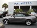 2010 Sterling Grey Metallic Ford Mustang GT Premium Convertible  photo #1