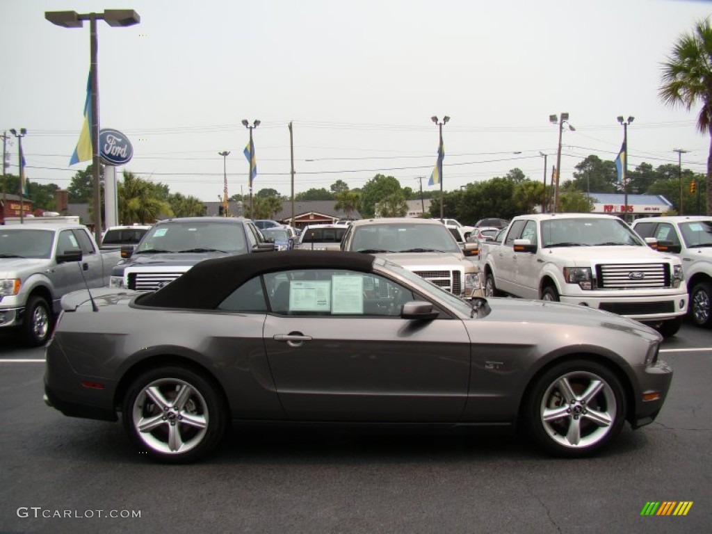 Sterling Grey Metallic 2010 Ford Mustang GT Premium Convertible Exterior Photo #50892595