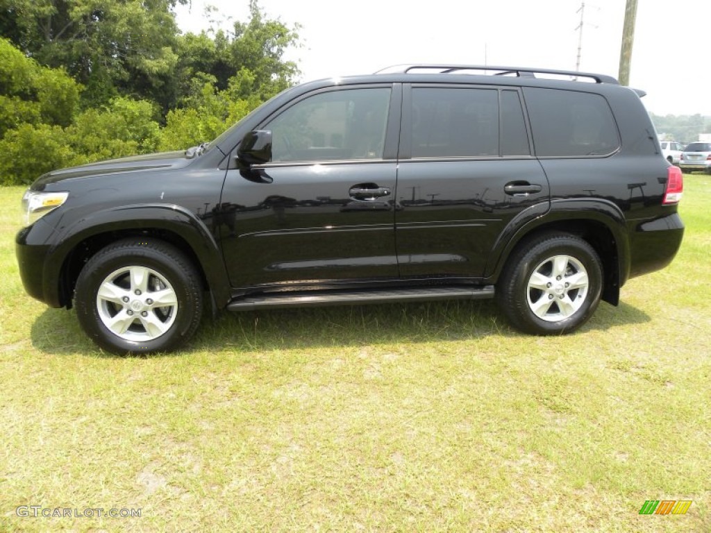 Black 2011 Toyota Land Cruiser Standard Land Cruiser Model Exterior Photo #50892733