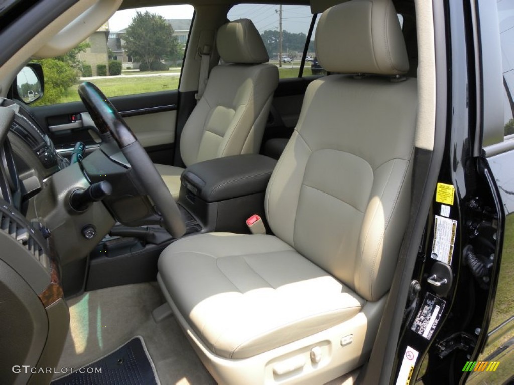 Sand Beige Interior 2011 Toyota Land Cruiser Standard Land Cruiser Model Photo #50892778