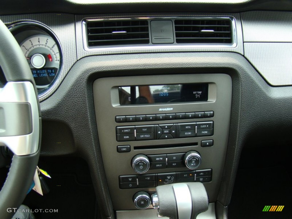 2010 Ford Mustang GT Premium Convertible Controls Photo #50892847
