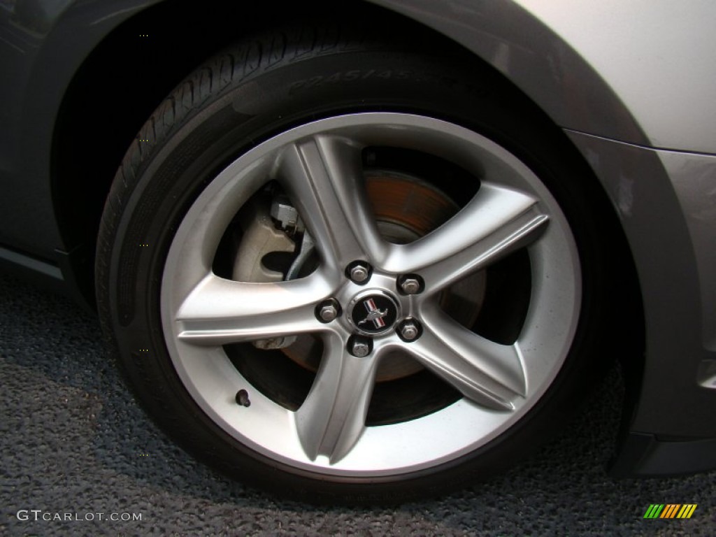 2010 Ford Mustang GT Premium Convertible Wheel Photo #50893000