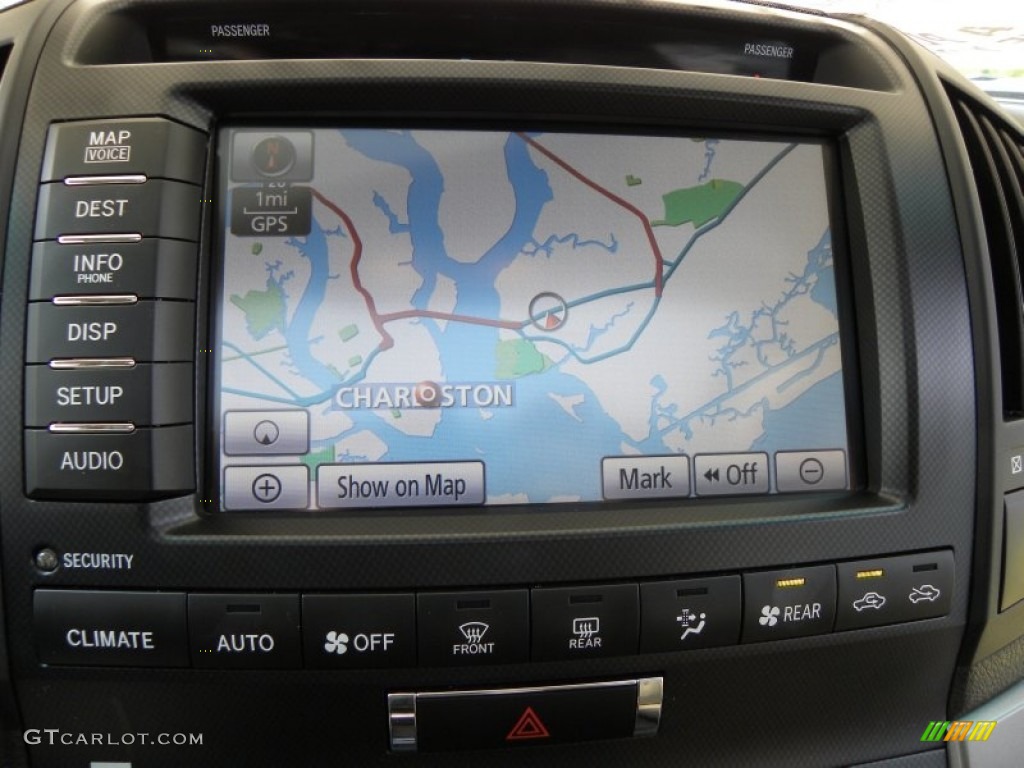 2011 Toyota Land Cruiser Standard Land Cruiser Model Navigation Photos