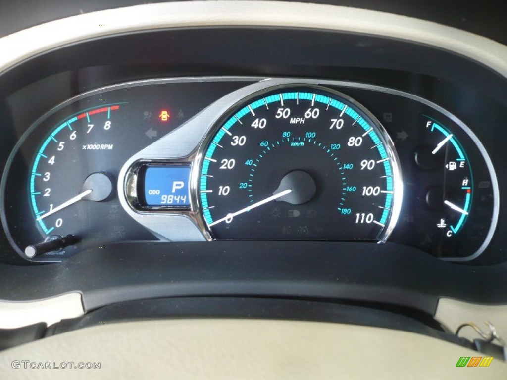 2011 Sienna Limited AWD - Super White / Bisque photo #41