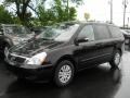 2011 Midnight Black Kia Sedona LX  photo #1