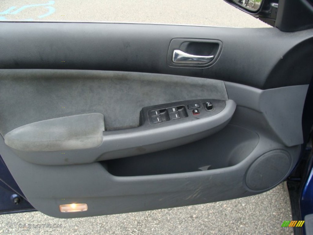 2003 Accord LX Sedan - Eternal Blue Pearl / Gray photo #8