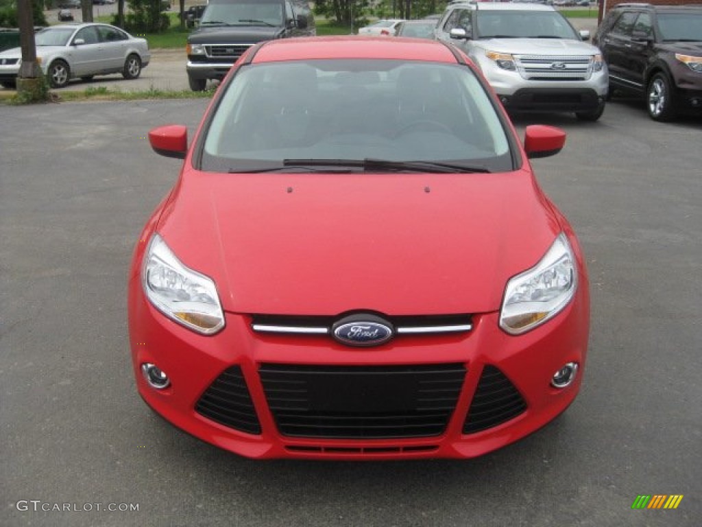 Race Red 2012 Ford Focus SE Sport 5-Door Exterior Photo #50895358