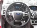 Two-Tone Sport 2012 Ford Focus SE Sport 5-Door Steering Wheel