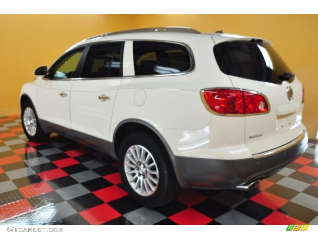 2008 Enclave CXL AWD - Platinum Ice Metallic / Cashmere/Cocoa photo #3