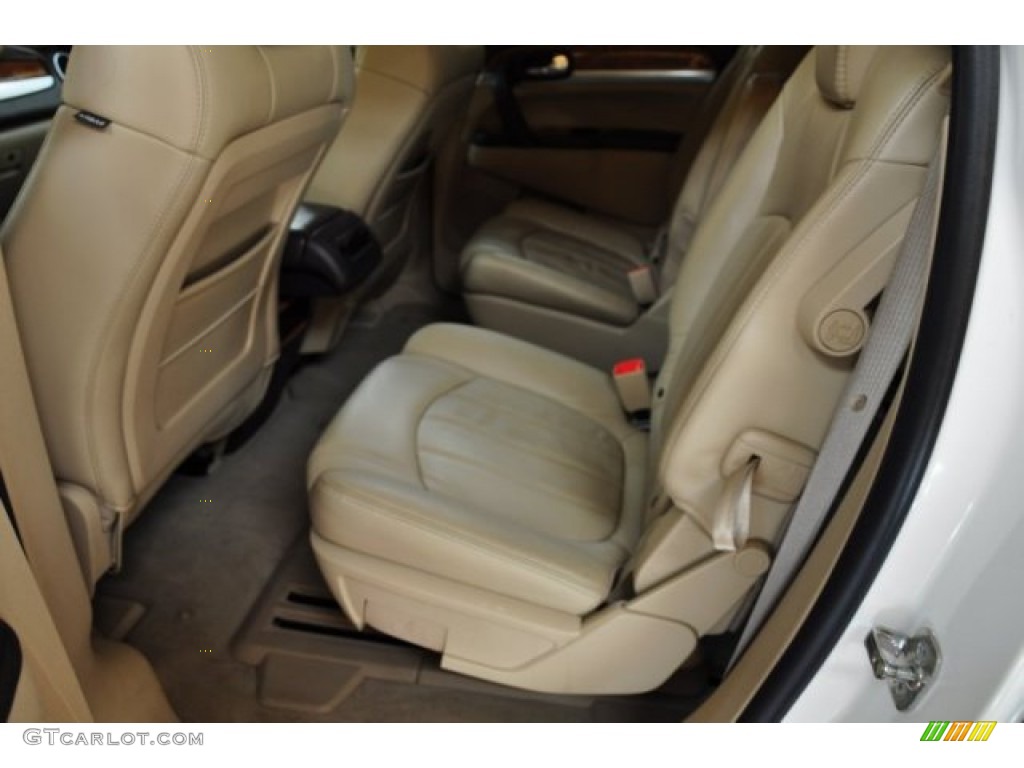 2008 Enclave CXL AWD - Platinum Ice Metallic / Cashmere/Cocoa photo #11