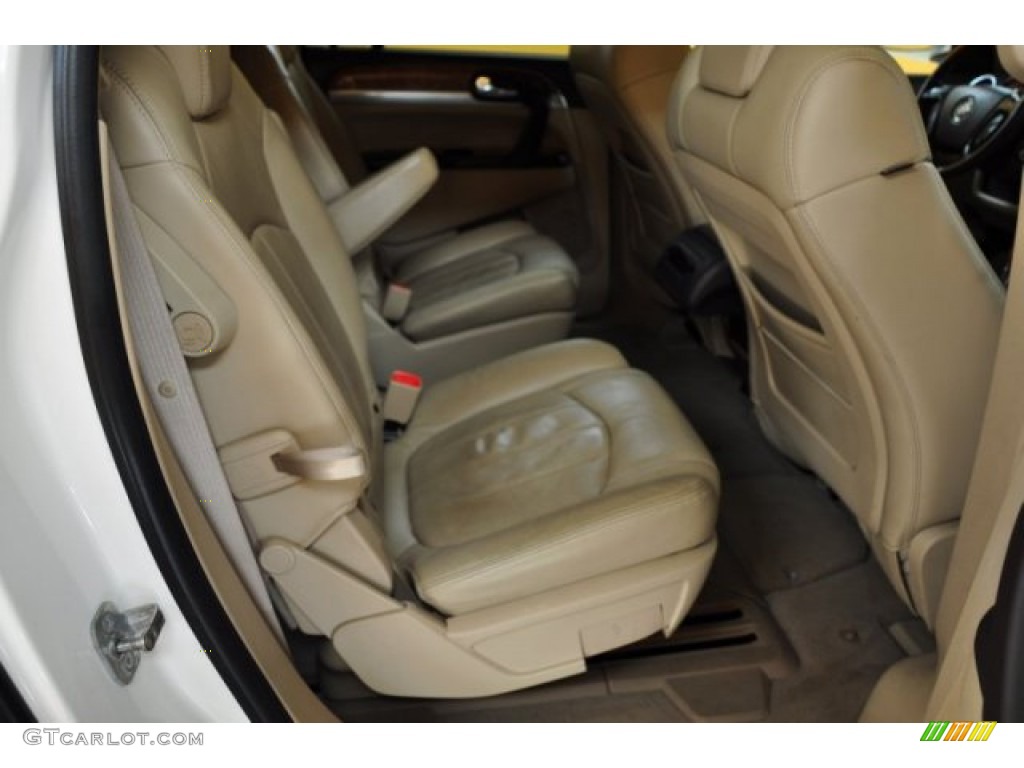2008 Enclave CXL AWD - Platinum Ice Metallic / Cashmere/Cocoa photo #14