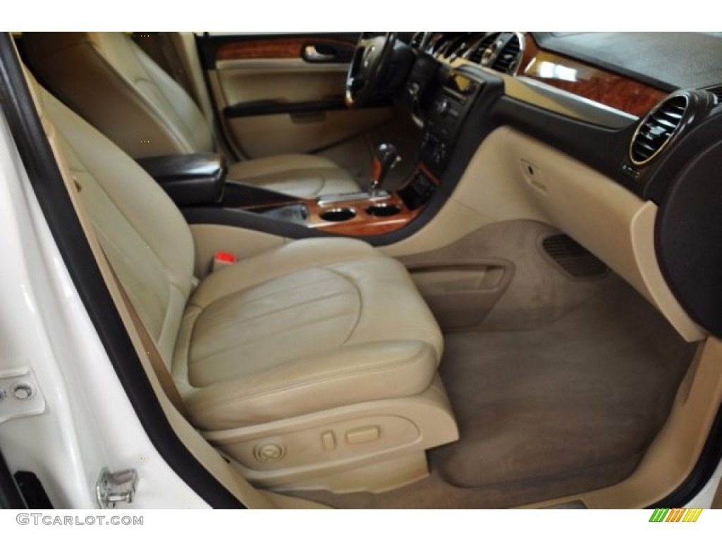 2008 Enclave CXL AWD - Platinum Ice Metallic / Cashmere/Cocoa photo #15