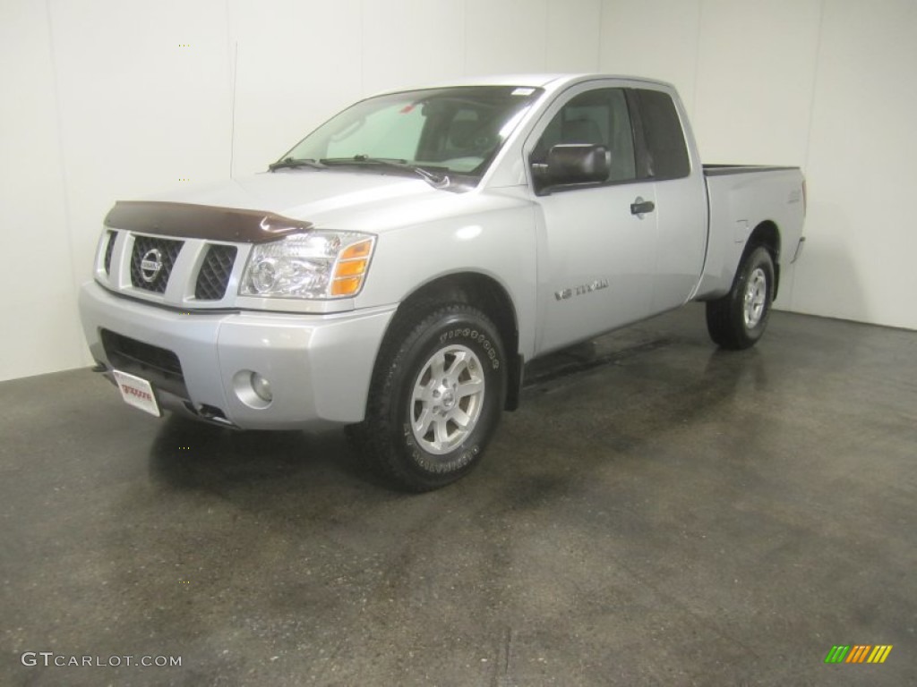 Radiant Silver Nissan Titan