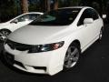Taffeta White - Civic LX-S Sedan Photo No. 4
