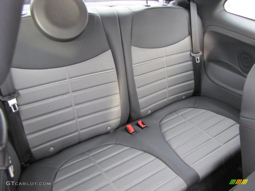 Sport Tessuto Nero/Nero (Black/Black) Interior 2012 Fiat 500 Sport Prima Edizione Photo #50897329