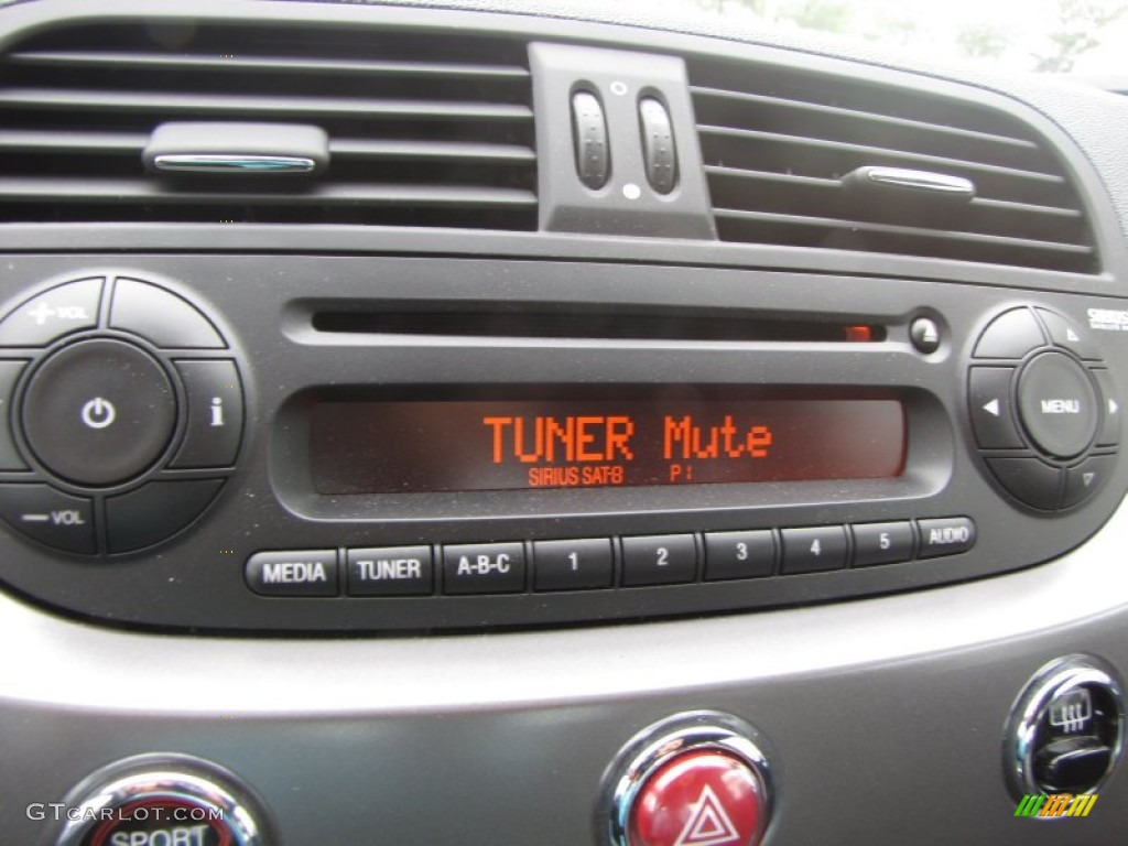 2012 Fiat 500 Sport Prima Edizione Controls Photo #50897392