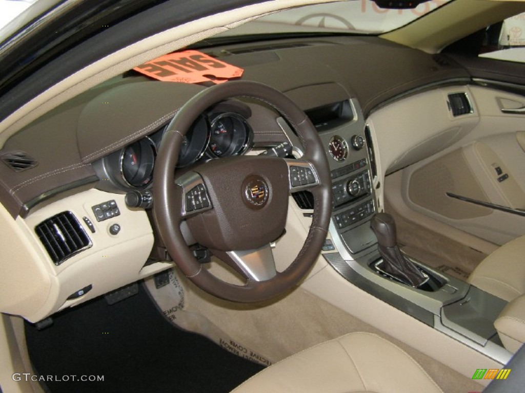 Cashmere/Cocoa Interior 2011 Cadillac CTS 4 3.6 AWD Sedan Photo #50897530
