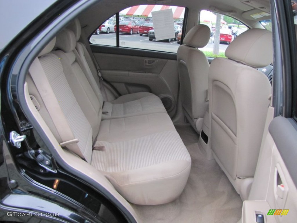 Gray Interior 2009 Kia Sorento LX Photo #50897743