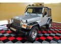 2003 Bright Silver Metallic Jeep Wrangler Rubicon 4x4  photo #2