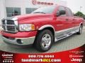 2005 Flame Red Dodge Ram 2500 SLT Quad Cab  photo #1