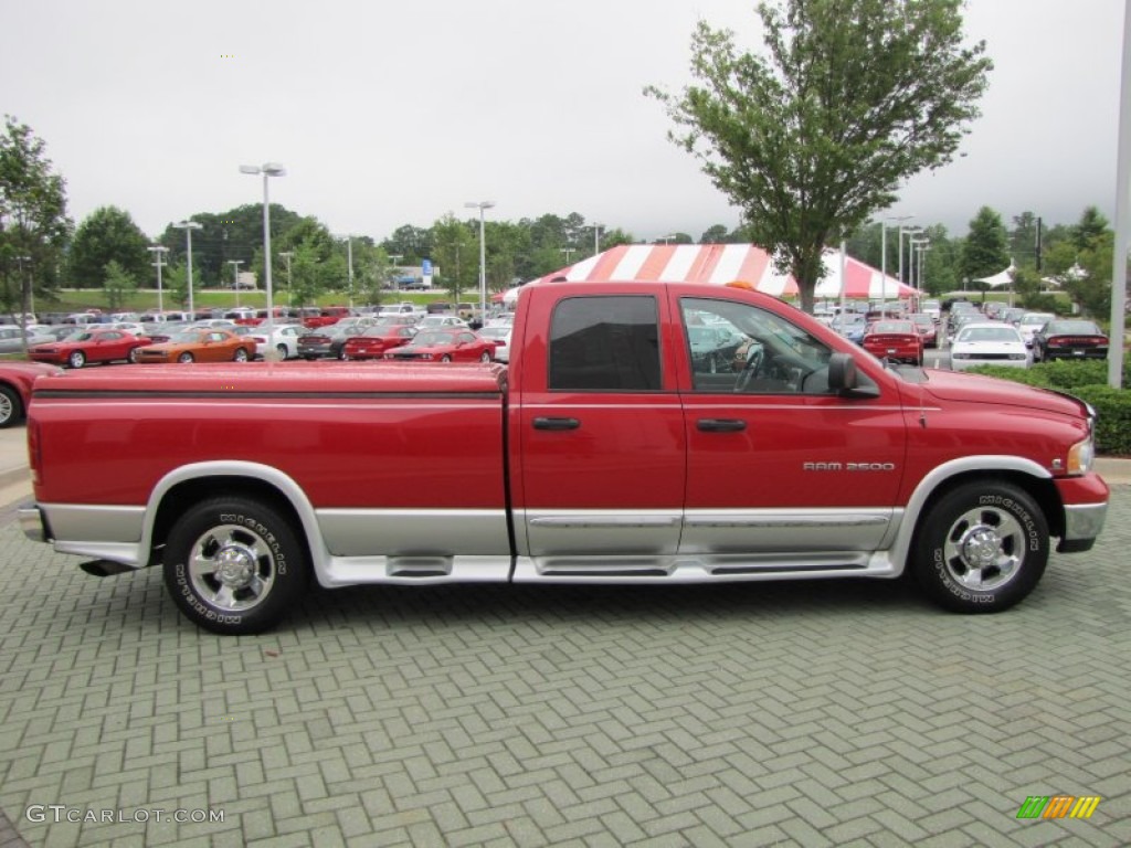 Flame Red 2005 Dodge Ram 2500 SLT Quad Cab Exterior Photo #50899867