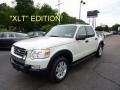 2008 White Suede Ford Explorer Sport Trac XLT 4x4  photo #1