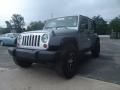 2007 Bright Silver Metallic Jeep Wrangler Unlimited X 4x4  photo #1