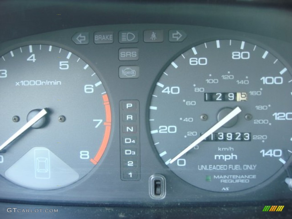 1996 Accord EX Sedan - Dark Eucalyptus Green Pearl Metallic / Gray photo #12