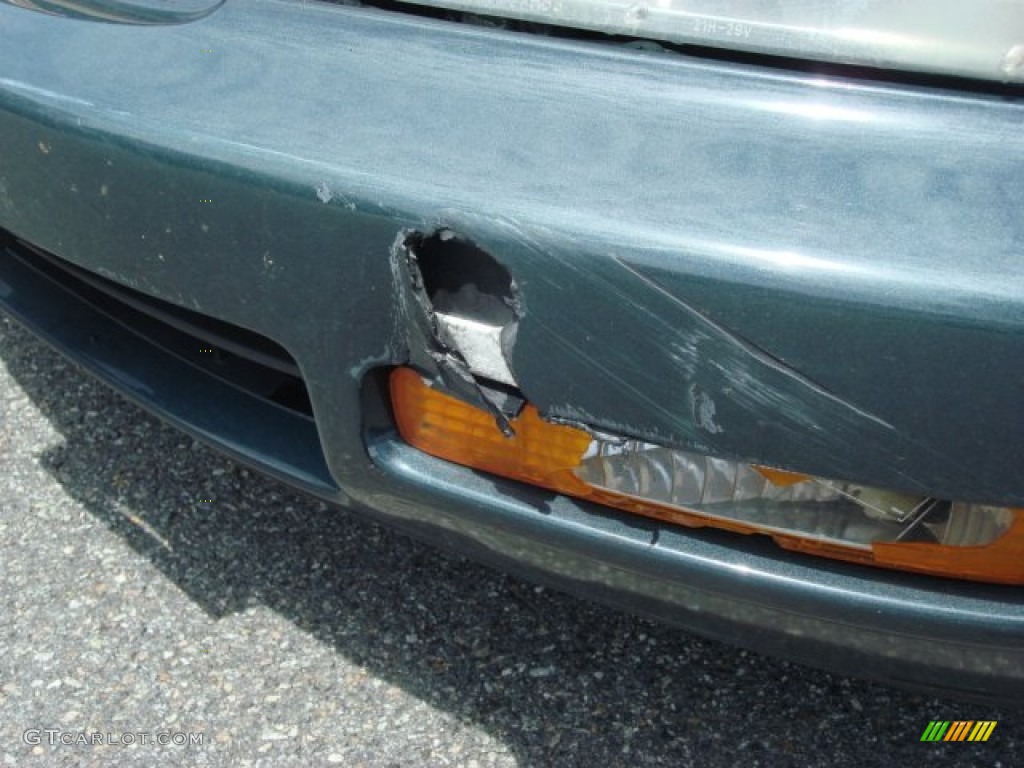 1996 Accord EX Sedan - Dark Eucalyptus Green Pearl Metallic / Gray photo #18