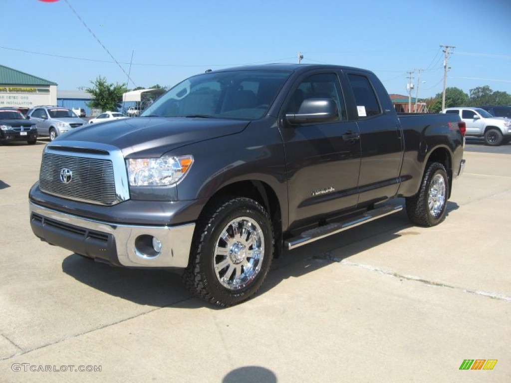 2011 Tundra TSS Double Cab - Magnetic Gray Metallic / Graphite Gray photo #3