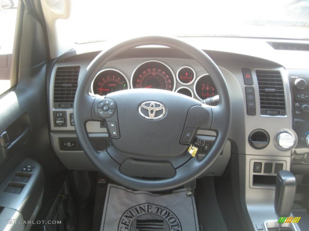 2011 Tundra TSS Double Cab - Magnetic Gray Metallic / Graphite Gray photo #9