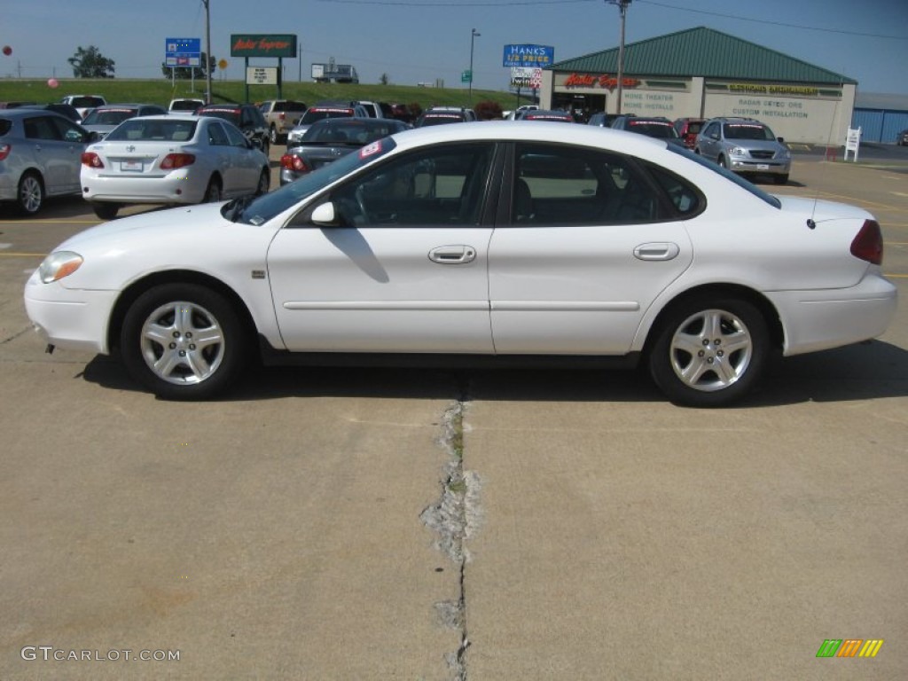 Vibrant White 2002 Ford Taurus SEL Exterior Photo #50902123