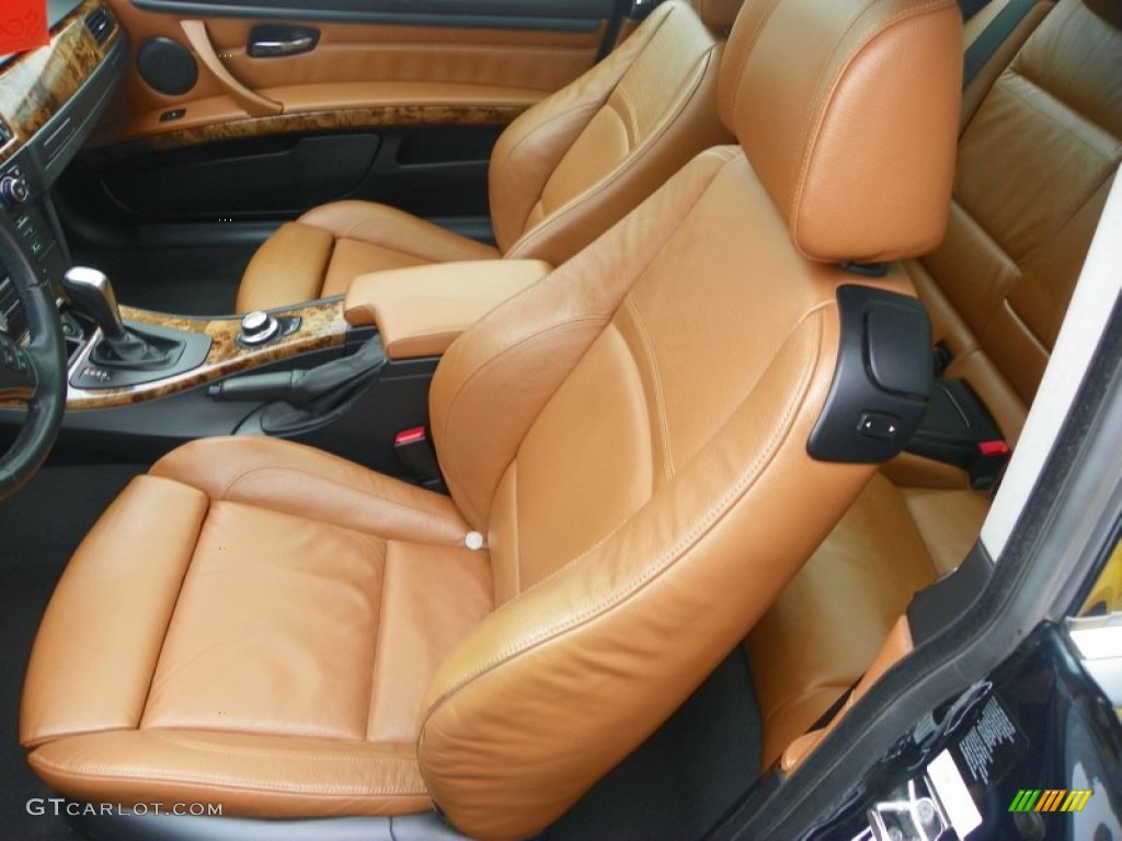 Saddle Brown/Black Interior 2007 BMW 3 Series 335i Coupe Photo #50902144