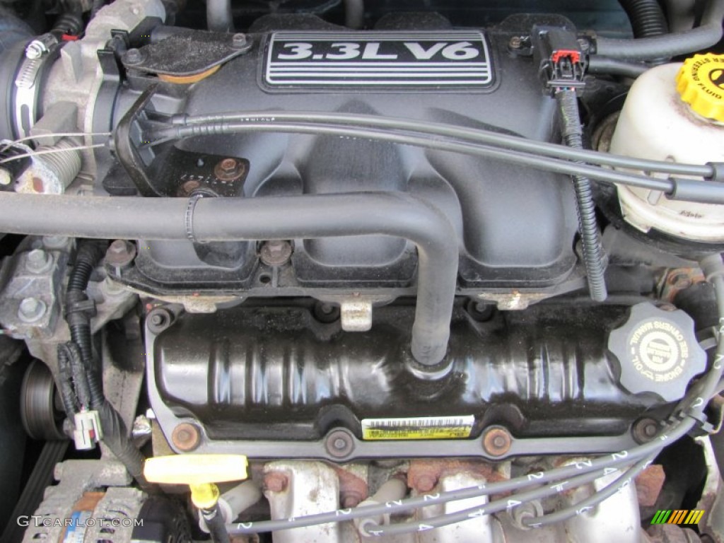 2002 Dodge Caravan SE 3.3 Liter OHV 12-Valve V6 Engine Photo #50902234