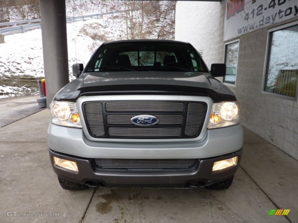 2005 F150 FX4 SuperCab 4x4 - Silver Metallic / Medium Flint Grey photo #6