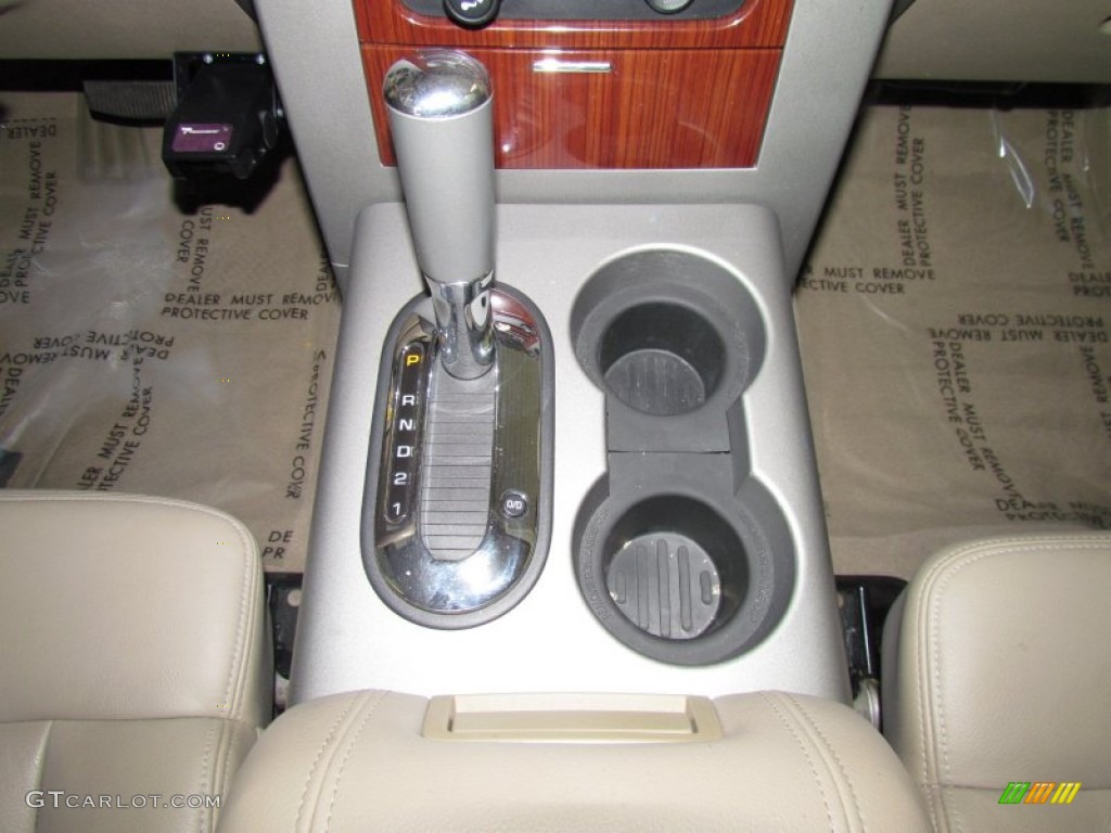 2006 F150 Lariat SuperCrew - Oxford White / Tan photo #17