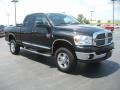 2009 Brilliant Black Crystal Pearl Dodge Ram 2500 Big Horn Edition Quad Cab 4x4  photo #3