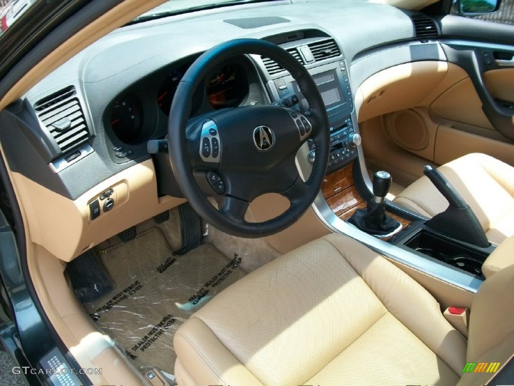Camel Interior 2004 Acura TL 3.2 Photo #50903800