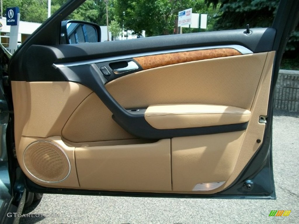 2004 Acura TL 3.2 Camel Door Panel Photo #50904004