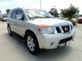 2010 Silver Lightning Metallic Nissan Armada Titanium  photo #3